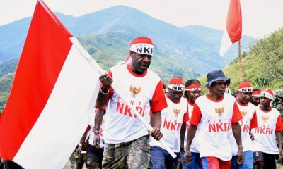 Anggota Organisasi Papua Merdeka Deklarasikan Cinta NKRI