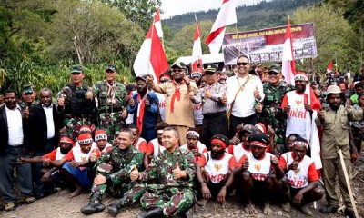 Anggota Organisasi Papua Merdeka Deklarasikan Cinta NKRI