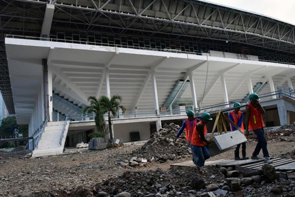 Proyek Renovasi Istora Senayan