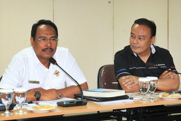 Kunjungan Wakil Ketua BPK Bahrullah Akbar