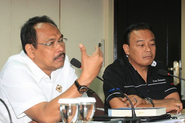 Kunjungan Wakil Ketua BPK Bahrullah Akbar