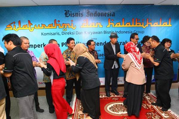 Silaturahmi dan Halal Bihalal Bisnis Indonesia