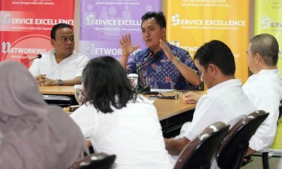 Kepala BPH Migas Fanshurullah Asa Kunjungi Bisnis Indonesia