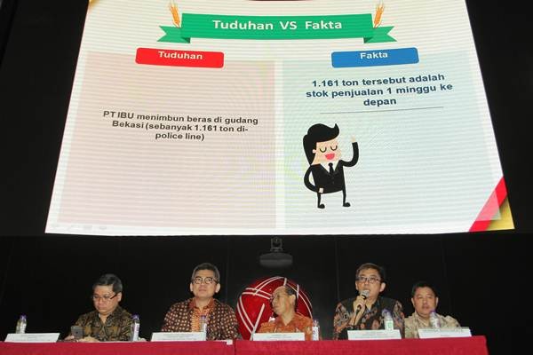 Produsen Beras Maknyuss dan Ayam Jago Tak Mau Disalahkan