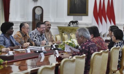 Bank Dunia Kunjungi Presiden Jokowi