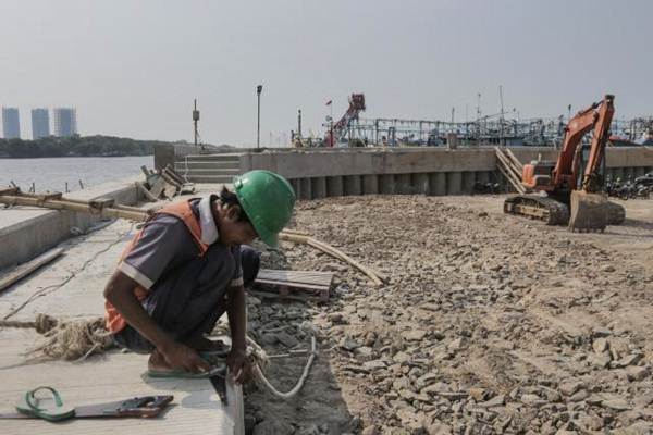 Proyek Tanggul Laut Pluit Dipercepat