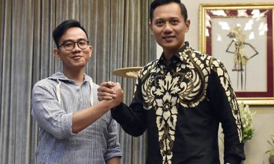 Foto-foto Pertemuan Gibran Rakabuming Raka dan Agus Harimurti Yudhoyono