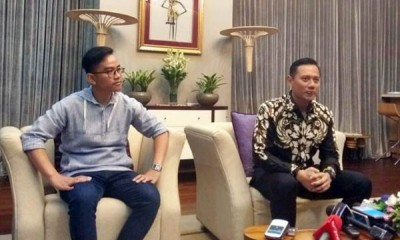 Foto-foto Pertemuan Gibran Rakabuming Raka dan Agus Harimurti Yudhoyono