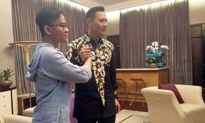 Foto-foto Pertemuan Gibran Rakabuming Raka dan Agus Harimurti Yudhoyono