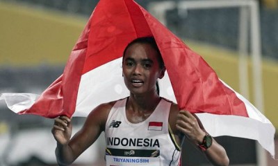 Pelari Triyaningsih Tambah Emas Untuk Indonesia