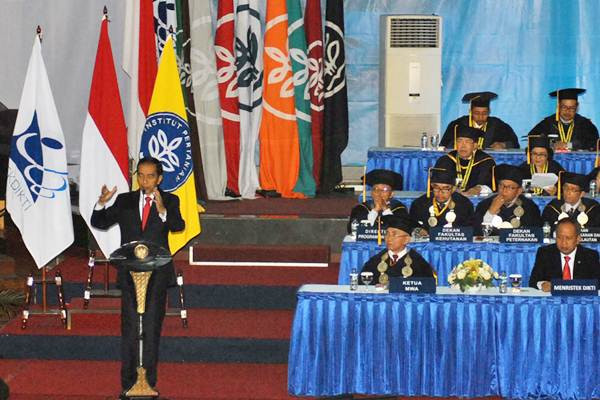 Orasi Ilmiah Presiden Jokowi di IPB