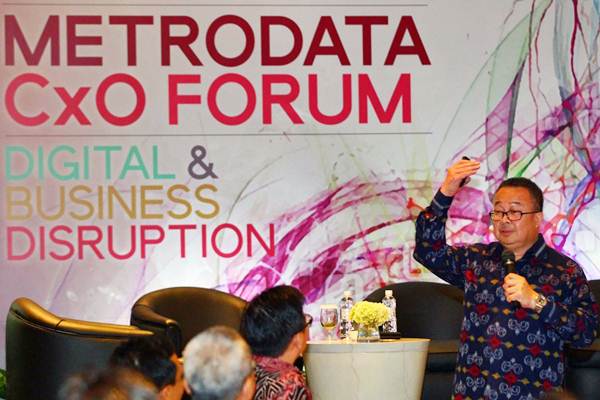 Bisnis Indonesia dan Metrodata Gelar CxO Forum