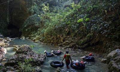 Wisata Gua Kalisuci Cave Tubing