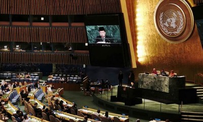 Wapres Jusuf Kalla Pidato di Sidang Majelis Umum PBB