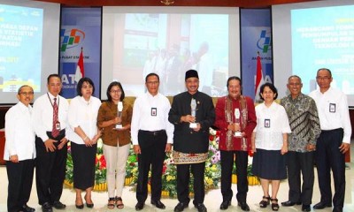 Bisnis Indonesia Raih Penghargaan Mitra Media Teladan dari BPS