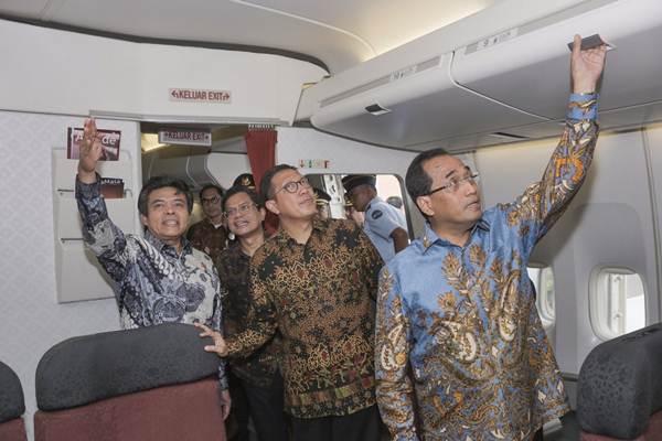 Pesawat Garuda Indonesia Boeing 747-400 Dipensiunkan