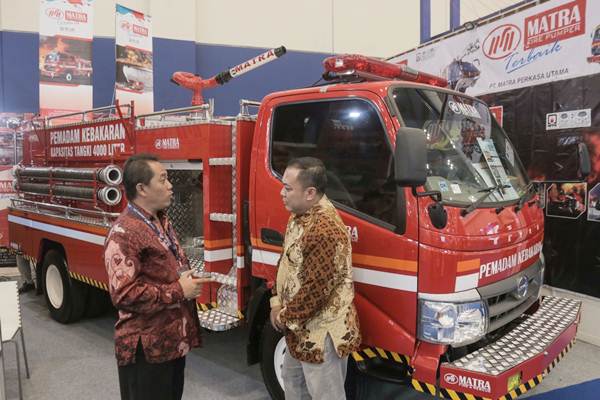 Matra Pekasa Utama Pamerkan Mobil Damkar