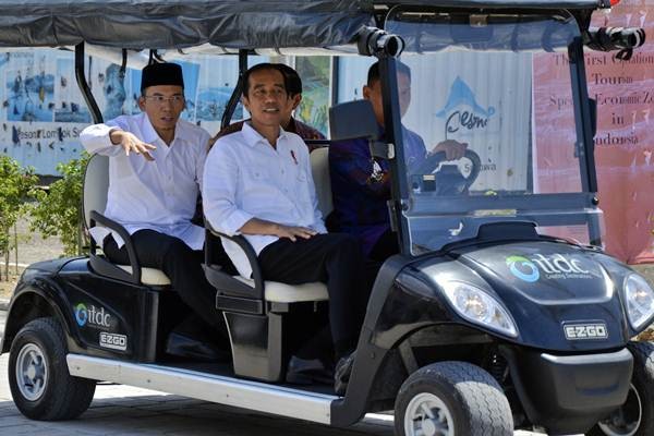 Presiden Jokowi Resmikan KEK Mandalika Lombok Tengah