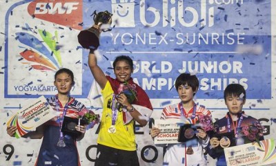 Gregoria Mariska Tunjung Juara BWF World Junior Championships 2017