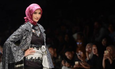 Fesyen Hijab di Jakarta Fashion Week 2018