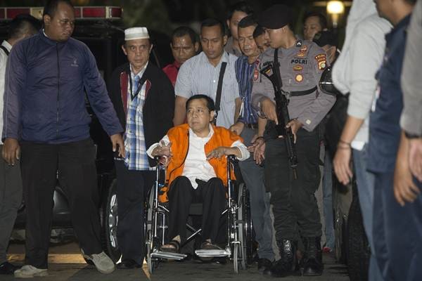 Setya Novanto Dipindahkan ke Penjara KPK