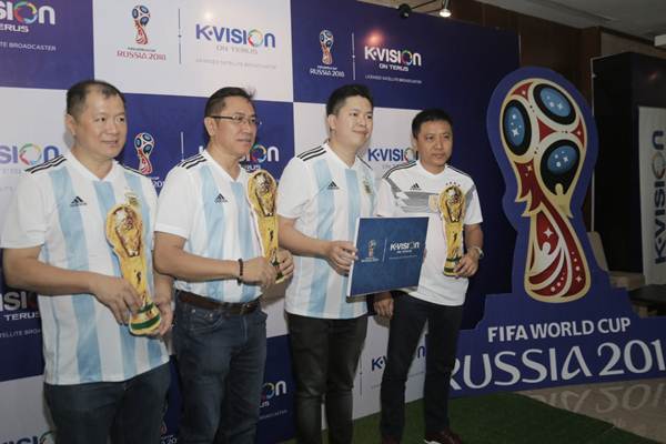 K-Vision Menjadi Licensed Satelite Broadcaster Piala Dunia 2018