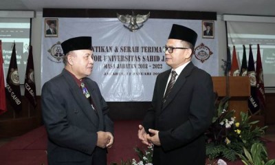 Pelantikan Rektor Unversitas Sahid 