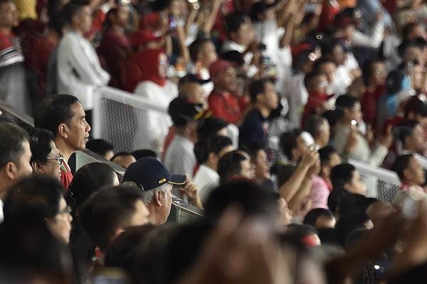 Presiden Jokowi Resmikan Stadion Utama Gelora Bung Karno