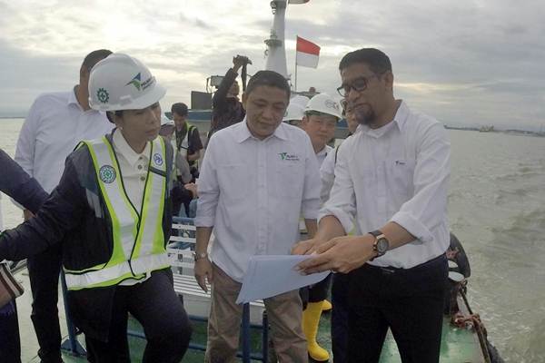 Tinjau Pembangunan Makassar New Port