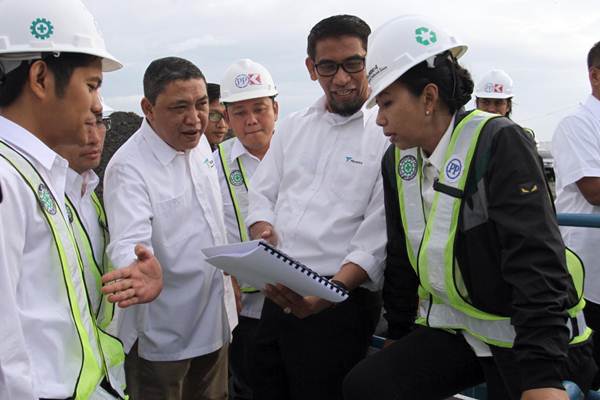 Tinjau Pembangunan Makassar New Port