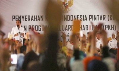 Presiden Jokowi dan Idrus Marham di Palembang