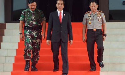 Ketika Presiden Jokowi Hadiri Rapim TNI-Polri