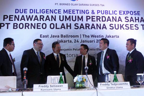 Penawaran Perdana Saham Borneo Olah Sarana Sukses