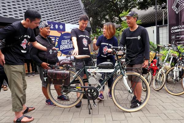 London Taxi Bike Hadir di Bandung