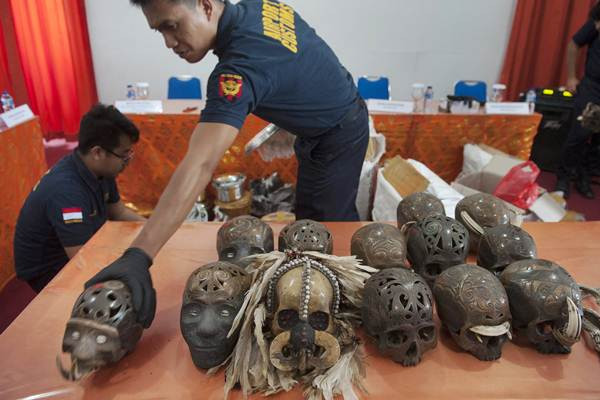 Tengkorak Manusia Papua Ini Akan Diselundupkan ke Belanda