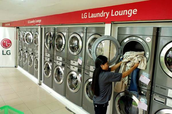 Mencuci Baju Sendiri di LG Laundry Lounge