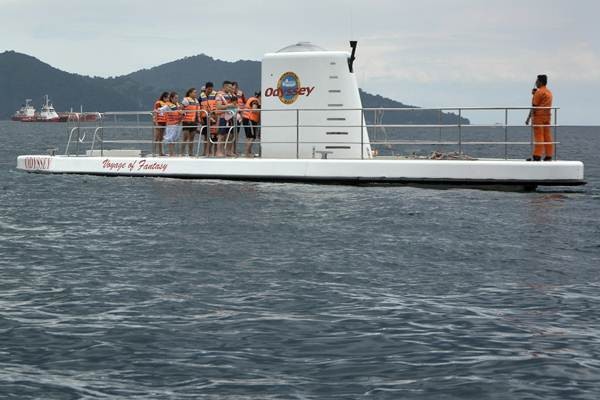 Wisata Kapal Selam Odyssey Submarine di Bali