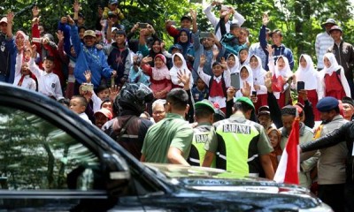 Ini Kumpulan Foto Kunjungan Presiden Jokowi ke Bandung