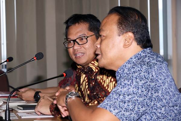Direksi Pefindo Biro Kredit Kunjungi Bisnis Indonesia