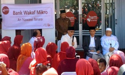 Presiden Jokowi Luncurkan Bank Wakaf Mikro Tanara di Serang