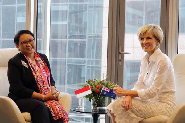 Mengikuti Kunjungan Menlu Retno Marsudi ke Australia