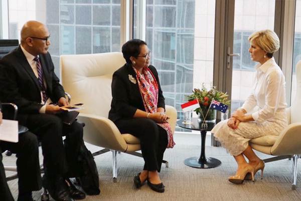 Mengikuti Kunjungan Menlu Retno Marsudi ke Australia