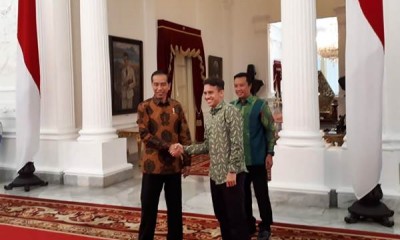 Egy Maulana Vikri Dipuji Presiden Jokowi