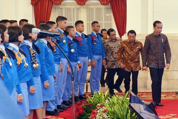 Presiden Jokowi Beri Pembekalan Siswa SMA Taruna Nusantara