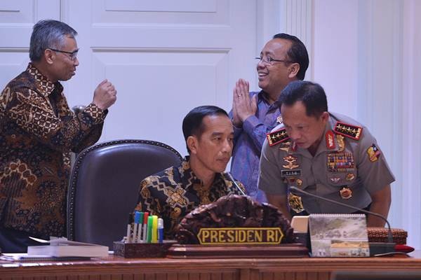 Ketika Tito Karnavian Bertemu Presiden Jokowi