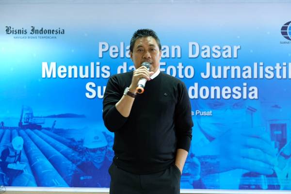 Bisnis Indonesia dan Surveyor Indonesia Gelar Pelatihan Dasar Jurnalistik