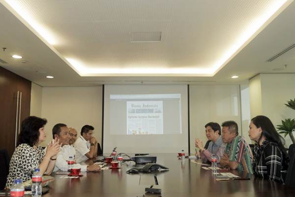 Bisnis Indonesia dan DBS Indonesia Pererat Tali Silaturahmi