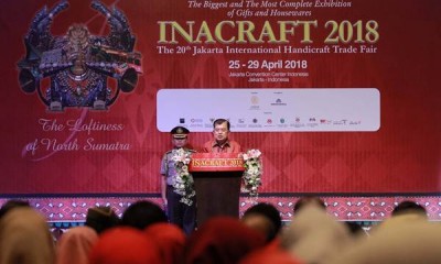 Pembukaan Jakarta International Handcraft Fair 2018