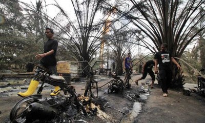 Begini Dampak Kebakaran Sumur Minyak Ilegal di Aceh