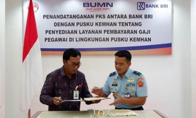 BRI dan Kemenhan Sinergi Layanan Pembayaran